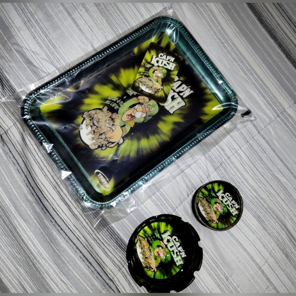 Capy Kush Rolling Tray and Accessories Set